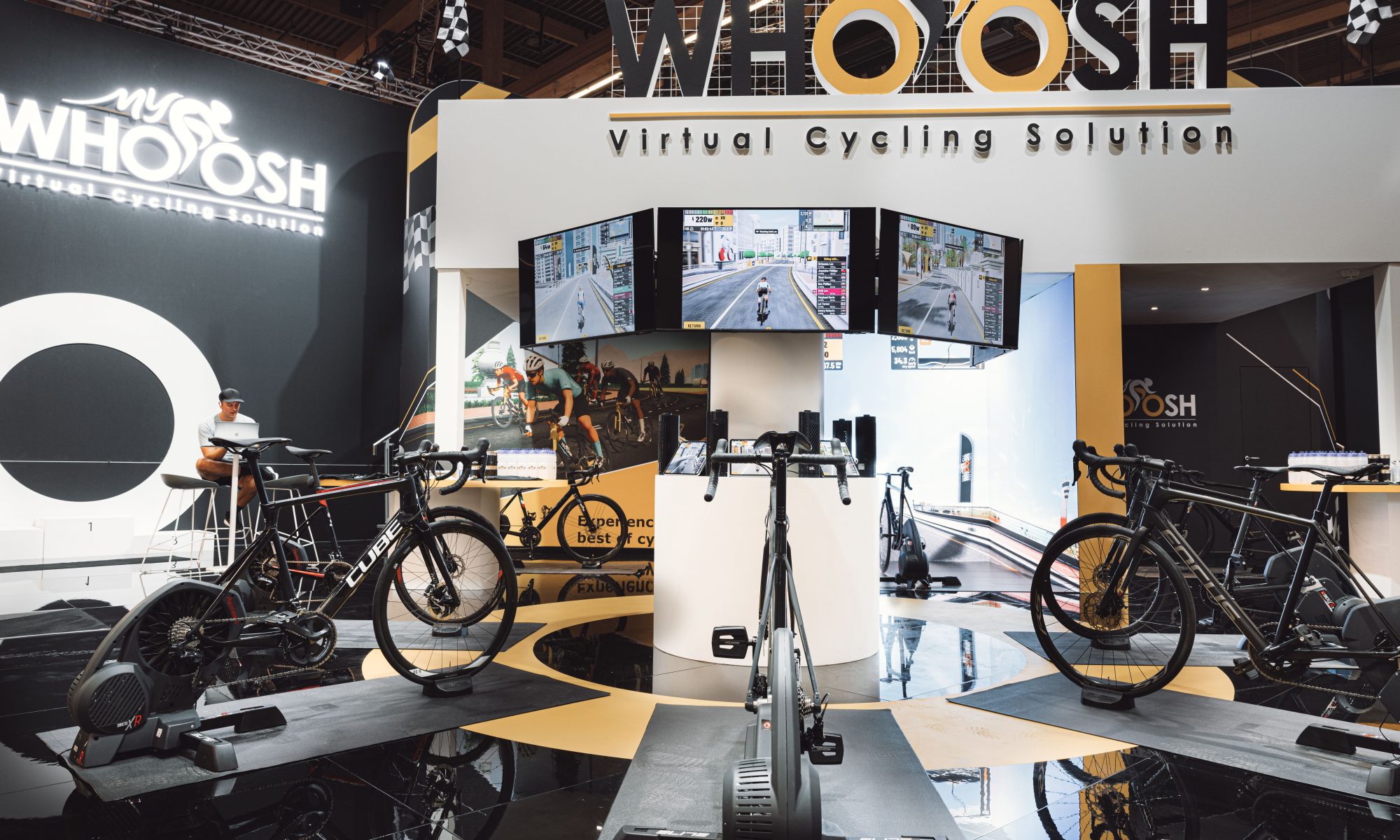 MyWhoosh Exhibition Stand | Eurobike