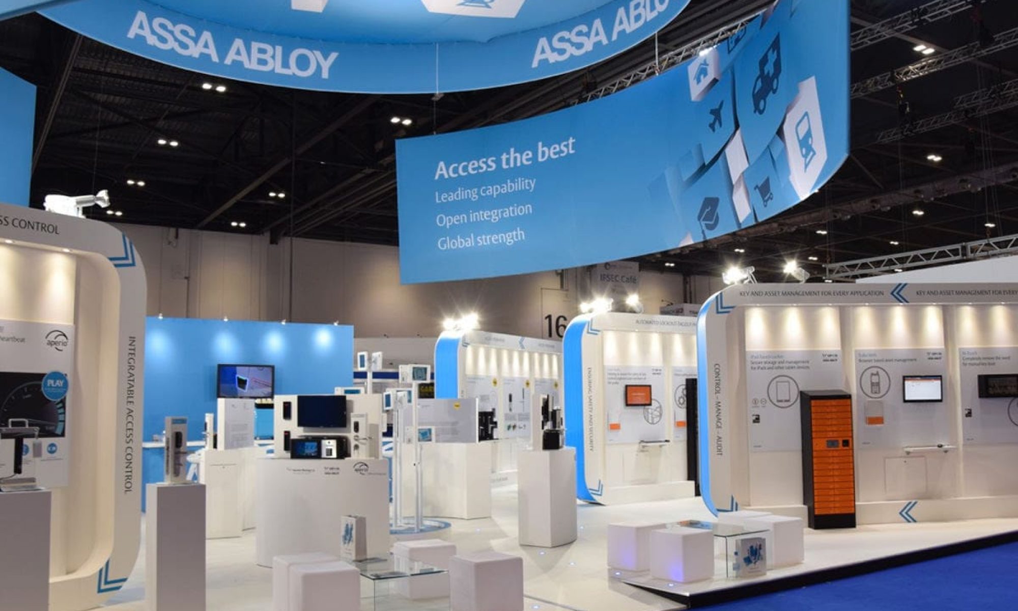 Assa Abloy Exhibition Stand